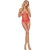 PASSION WOMAN BODYSTOCKINGS Bodystocking Erotico Passion BS114 — Rosso