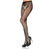 LEG AVENUE HOSIERY Slip Nylon con Apertura al Cavallo Leg Avenue — Nero