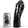 ALL BLACK Dildo Realistico All Black — 20 cm