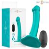 INTENSE REMOTE CONTROL Vibratore con Ventosa Intense Katie — 10 Vibrazioni, Blu