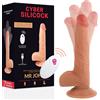 CYBER SILICOCK Dildo Realistico Vibrante Cyber Silicock Mr John — 24 cm