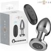 INTENSE ANAL TOYS Plug Anale Vibrante in Metallo Intense — 10 Modalità, Taglia L