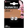 DURACELL Batterie a Bottone LR44 Duracell — 1,5V, 2 Unità