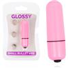 GLOSSY Uovo Vibrante Tascabile Glossy Small Bullet — Rosa, 58 mm