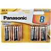 PANASONIC Batterie Alcaline AA Panasonic Bronze — LR6, 8 Unità