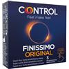 CONTROL CONDOMS Preservativi Ultrasottili Control Finissimo — Lattice, 3 Unità