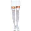 LEG AVENUE HOSIERY Calze Autoreggenti con Fiocco Leg Avenue — Nylon, Taglia Unica