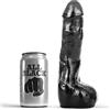 ALL BLACK Dildo Anale Realistico All Black — PVC, 20 cm