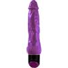 BAILE Dildo Realistico Vibrante Baile — TPR Morbido 24 cm, Lilla