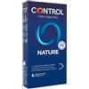 CONTROL CONDOMS Preservativi in Lattice Control Adapta Nature — 6 Unità, 54 mm