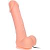 BAILE Dildo Realistico Vibrante Rotante Baile — Ventosa, 20 cm