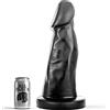 ALL BLACK Dildo Realistico All Black Dong — PVC 27 cm