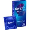 DUREX CONDOMS Preservativi Classici Durex Natural — 6 unità