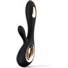 LELO Vibratore Rabbit Lelo Soraya Wave — Punto G e Clitoride, Nero