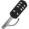 METAL HARD Pagaia BDSM in Pelle e Acciaio Metal Hard — 45 cm