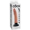 KING COCK Dildo Realistico Vibrante King Cock — 17,78 cm