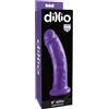 DILLIO Dildo con Ventosa Dillio Pipedream — 20 cm, Viola