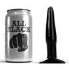 ALL BLACK Plug Anale All Black — PVC, 11 cm