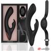 ANNE´S DESIRE Vibratore Rabbit con Telecomando Anne's Desire Watchme — Nero