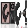 ANNE´S DESIRE Vibratore Rabbit con Telecomando Anne's Desire — Nero/Oro