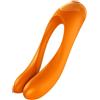 SATISFYER VIBRATOR Vibratore da Dito Clitoride Satisfyer Candy Cane — Arancione