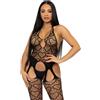 LEG AVENUE BODYSTOCKINGS Bodystocking a Rete Leg Avenue Sweet Heart — Taglia Unica