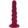 GET REAL Dildo Realistico a Coste Get Real Dong — Silicone, 12 cm Rosso