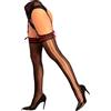 LIVCO CORSETTI STOCKINGS Calze Autoreggenti a Rete Livco Corsetti Loliwia LC19330