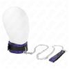 KINK COLLAR & GAG Collare BDSM con Cintura Kink — Velluto e Nylon, 105 cm