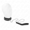 KINK COLLAR & GAG Collare BDSM con Cintura Kink — PVC, Rivetti Strass 41.5 cm