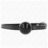 KINK COLLAR & GAG Gag Ball BDSM Singola Kink — Silicone, Cinghia 65 cm