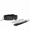 KINK COLLAR & GAG Collare BDSM con Guinzaglio Kink — Regolabile, 3 Anelli