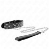 KINK COLLAR & GAG Collare BDSM con Cintura Kink — Regolabile, Nero