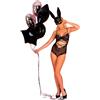 LIVCO CORSETTI BODIES Body Erotico Trasparente Livco Corsetti Kylssiam — Nero L/XL