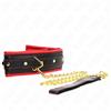 KINK COLLAR & GAG Collare BDSM Regolabile Kink — Similpelle, 37-54 cm