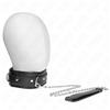 KINK COLLAR & GAG Collare BDSM Regolabile Kink — Similpelle, 37-54 cm