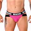 MACHO UNDERWEAR Jockstrap Uomo Macho MX28FR — Lycra Elastan, Rosa Neon XL