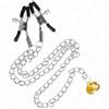 KINK NIPPLE GRIP Pinze per Capezzoli a Catena KINK Nipple Grip — Pendente Corno