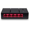 Mercusys MS105G Switch Ethernet 5 Porte Gigabit, Sdoppiatore Ethernet, Auto-Negotiation, Auto MDI/MDIX Switching, Plug & Play, MAC Address Learning, Ideale per la Casa e il Ufficio