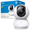 Tapo C230 3K 5MP Telecamera Wi-Fi Interno, Video Sorveglianza, Visione Notturna Avanzata, Rilevamento e Notifiche Intelligenti,Allarme acustico e luminoso integrato, Compatibile con Google e Alexa