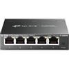 TP-Link TL-SG605E Easy Switch Ethernet 5 Porte Metallo Smart Managed RJ45 Gigabit, Facile Intelligente, Gestione Intelligente, Caratteristiche L2, Plug&Play, Custodia in Metallo Resistente, VLAN, QoS
