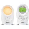 VTech BM1211 Monitor Audio per Bambini, trasmissione sonora chiara e sicura, lunga portata, controllo del Volume a 5 livelli, luce notturna, funzione di parlare al bambino, clip da cintura