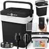peme Frigo Portatile Elettrico 12V 220V Frigorifero per Auto Camper 25,7L