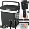 peme Frigo Portatile Elettrico 12V 220V Frigorifero per Auto Camper 22,9 L