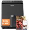 COSORI Friggitrice ad Aria, Air Fryer 6,4 Litri, Forno Elettrico, Doppia Resistenza, Connessione Wifi, 11 Funzioni Preimpostate, Libro&APP Ricette, 1700W, P585S Grigio Scuro