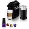 DE LONGHI EN80BAE MACCHINA CAFFE NESPRESSO INISSIA AEROCCINO NERA - Macchina per caffè espresso a capsule Nespresso con montalatte Aeroccino