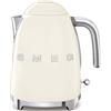 SMEG BOLLITORE ELETTRICO 1,7LT PANNA KLF03CREU SEL