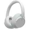 SONY WHCH720NW.CE7 CUFFIA PADIGLIONI 40MM NOISE CANCELING BIANCA