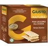FARMAFOOD Srl Giusto Natura Pan Leggero all'Avena Senza Glutine 6x25g - Pane Leggero all'Avena Fonte di Fibre