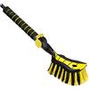 Tom Par Washing Brush I Water Brush I Car Wash Brush with Water Connection I Quick Release for The Water Valve I Tightly Arrangeed Bristles I Comfortable Handle I Length 54 cm I Yellow